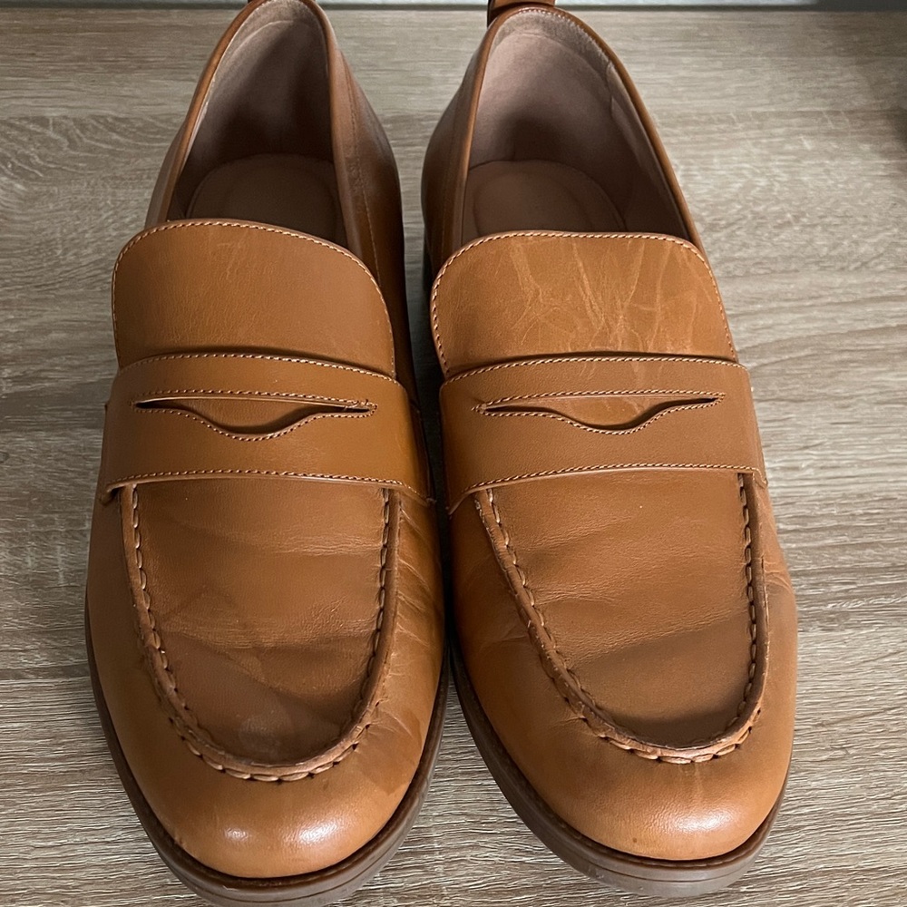 Cole Haan Brown Leather Loafers